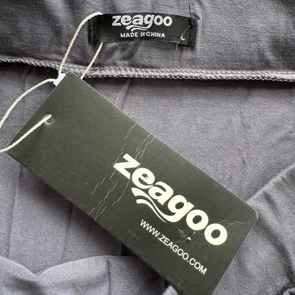 NWT VTG Deadstock Navy blue cotton maxi skirt with a flowy, boho fairy core vibe - Picture 4 of 6